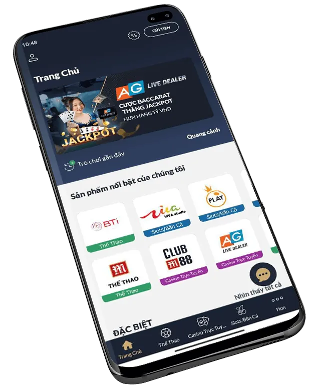 Đa dạng trò chơi tại Awin68 App iOS